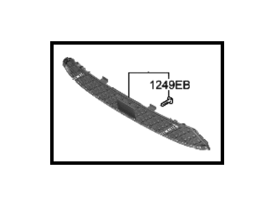 Hyundai 86530-S2600 GRILLE-FRONT BUMPER