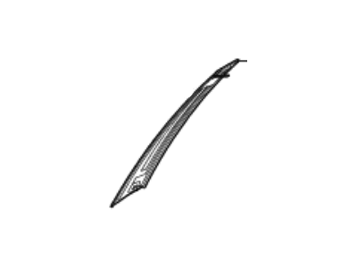 Hyundai 82260-B1001-BLH Garnish Assembly-Door Frame RH