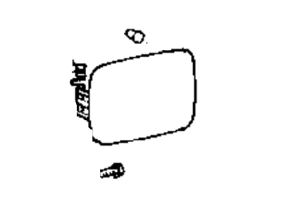 Hyundai 69510-27000 Fuel Filler Door Assembly
