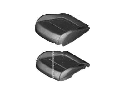 Hyundai 88100-CW010-KWE CUSHION ASSY-FR SEAT, LH