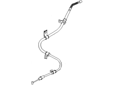 Hyundai 59770-2D350--DS Cable Assembly-Parking Brake, RH