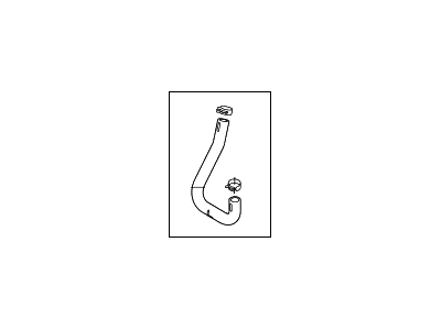 Hyundai 25415-2W800 Hose Assembly-Radaator, Lower