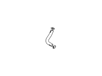 Hyundai 25414-2W800 Hose Assembly-Radiator, Upper