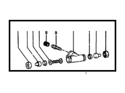 Hyundai 58330-21321 Cylinder Assembly-Wheel