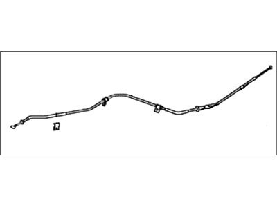 Hyundai 59760-38403--DS Cable Assembly-Park Brake, LH
