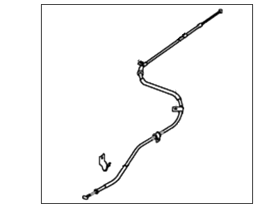 Hyundai 59770-38305--DS Cable Assembly-Parking Brake, RH