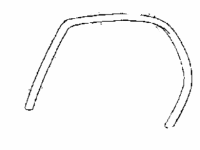 Hyundai 83110-22020-FY Weatherstrip-Door Body Side