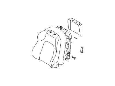 Hyundai 88300-2C125-ECB Back Assembly-Front Seat, LH