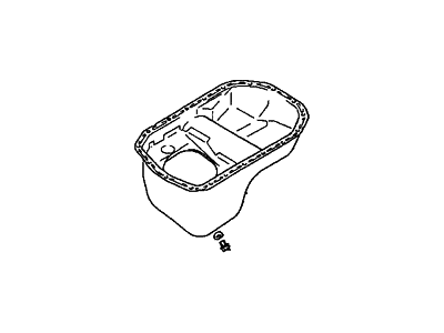 Hyundai 21510-33010 Pan Assembly-Engine Oil