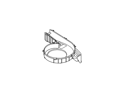 Hyundai 97112-2B000 Case-Blower, Lower
