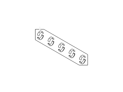 Kia 210202B913 Bearing Set-Crankshaft