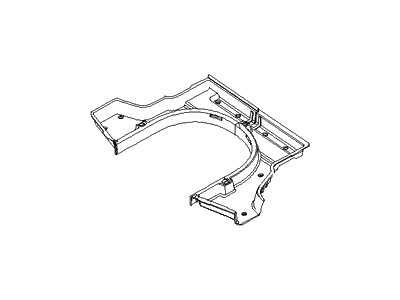 Hyundai 85780-2C260-LK Tray Assembly-Luggage Side, RH