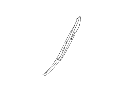 Hyundai 83303-3N000 Cover Assembly-Rear Door Trim Rear Extension, LH