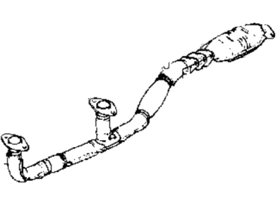 Hyundai 28600-33Q30 Front Exhaust Pipe