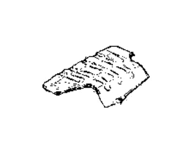 Hyundai 28799-33010 Panel-Heat Protector, Rear