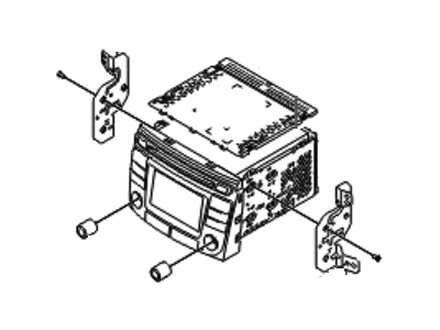 Hyundai 00201-COMBO-FLT Discontinued Assembly-YF Cdc Radio