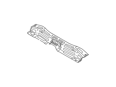 Hyundai 65521-B8000 Extension Assembly-Rear Floor, Front