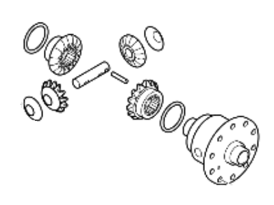 Kia 530204G500 Case Assembly-DIFFERENTI