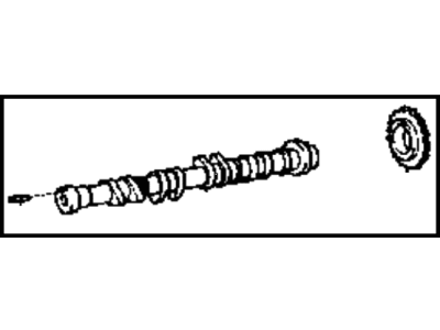 Hyundai 24200-23003 Camshaft Assembly-Exhaust