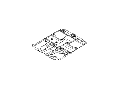 Hyundai 84260-2E702-G8 Carpet Assembly-Floor, Front