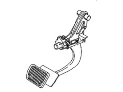 Hyundai 32810-4D650 Pedal-Brake