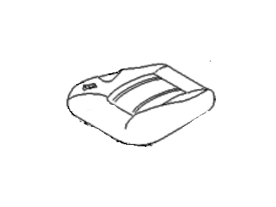 Hyundai 88160-39040-PDV Front Driver Side Seat Cushion Covering