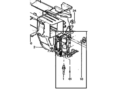 Hyundai 97220-21A00 Core-Heater