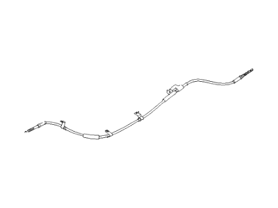 Hyundai 59760-3J000--DS Cable Assembly-Parking Brake, LH