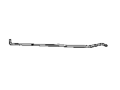 Hyundai 81372-35000 Front Door Inside Handle Rod Right