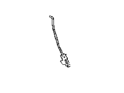 Hyundai 81384-34000 Front Door Lock Rod, Right