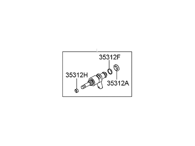 Hyundai 35310-2G710 Injector Assembly-Fuel