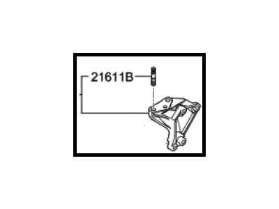 Hyundai 21670-2B200 Engine Support Bracket Assembly