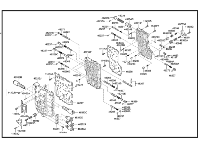 Kia 462104G100 Body Assembly-Atm Valve
