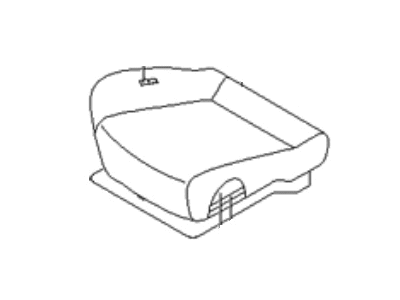 Hyundai 89200-1E060-MFZ Cushion Assembly-Rear Seat, RH