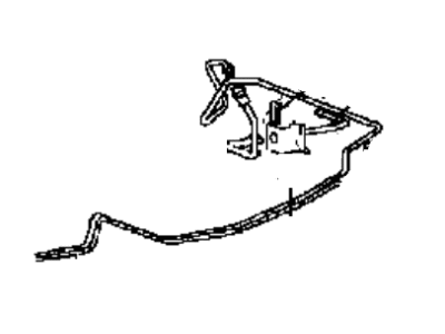 Hyundai 58743-38006 Tube-Hose To Rear Brake, RH