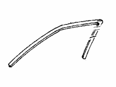 Hyundai 82540-34002 Run-Front Door Window Glass RH