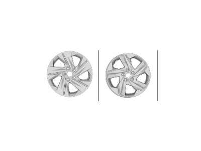Hyundai 52910-AA230 Wheel Assy-Aluminium