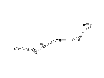 Hyundai 57520-1E000 Tube & Hose Assembly-Return