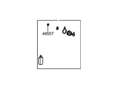 Hyundai 49506-29M00 Boot Kit-Front Axle Differential Side