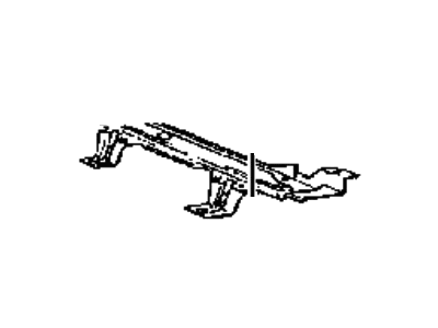 Hyundai 65550-24300 Member Assembly-Rear Floor, Center