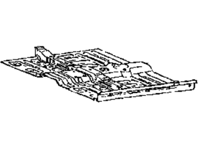 Hyundai 65111-24300 Panel-Front Floor