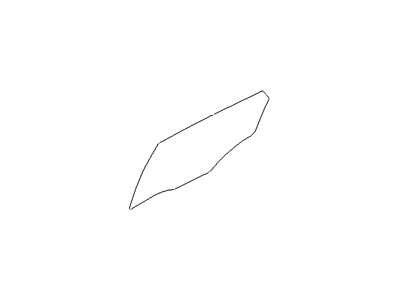 Hyundai 83421-2S000 Glass-Rear Door Window, RH