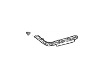 Hyundai 86614-B8000 Bracket Assembly-Rear Bumper Side, RH