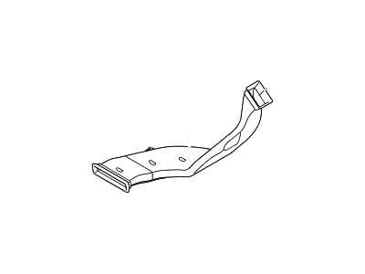 Hyundai 97360-F3000 Duct-Rear Heating, LH