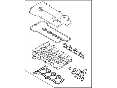 Hyundai 20920-2BB03 Gasket Kit-Engine Overhaul Upper