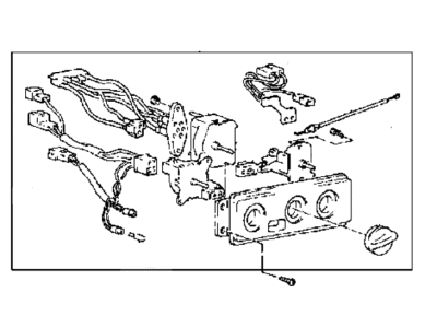 Hyundai 97250-28011 Heater Control Assembly