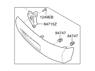 Hyundai 84760-D2300-NNB Panel Assembly-Center FACIA Side, L