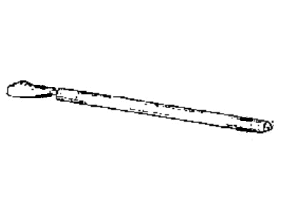 Hyundai 86430-28000 Weatherstrip-Hood