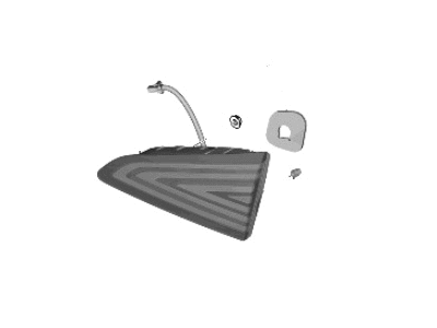 Hyundai 92403-M5050 Lamp Assembly-Rear Comb Inside, LH