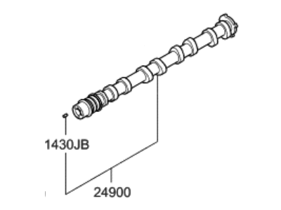 Hyundai 24900-3F300 CAMSHAFT Assembly-Intake, RH